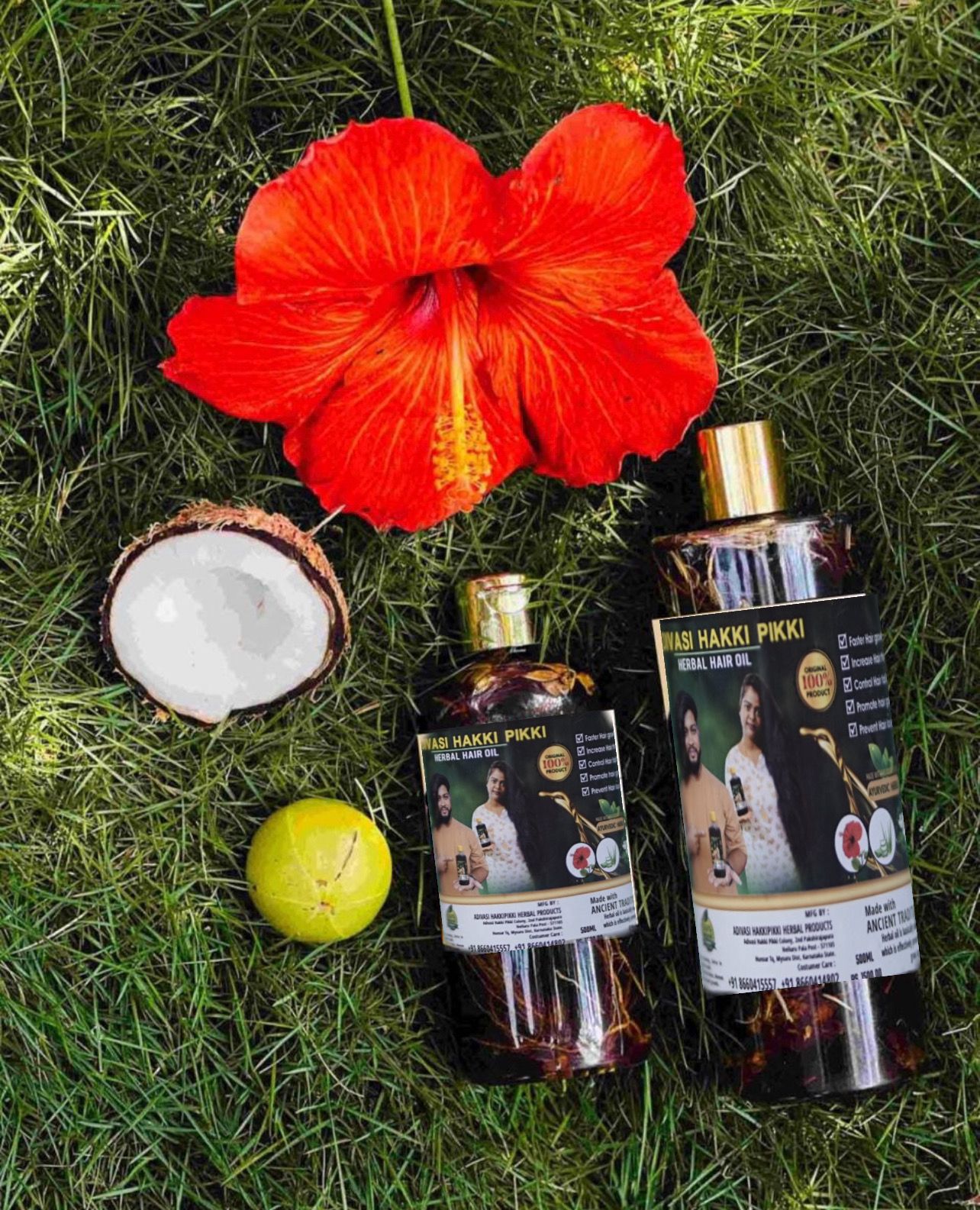 Adivasi Hakki Pikki Hair Oil